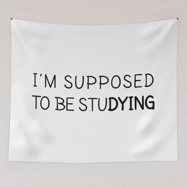 Item preview, i’m supposed to be studying  designed and sold by MOONINSPIRATION.