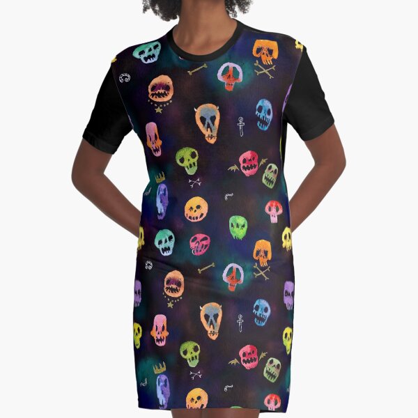 Alas, poor Yoricks! Graphic T-Shirt Dress