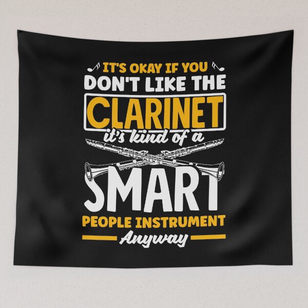 Item preview, Bass Clarinet Clarinetist Clarinet Player Smart People designed and sold by ShopTheStyle.