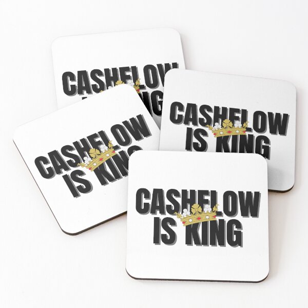 Item preview, Cashflow is King black  designed and sold by KingsManKind.