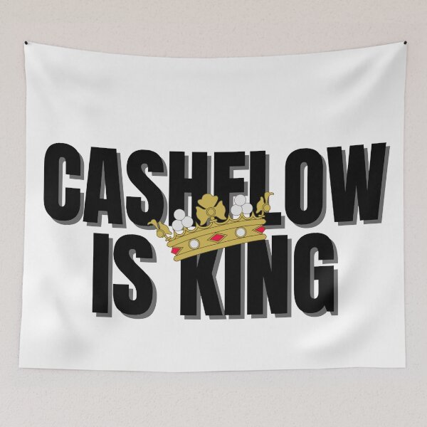 Item preview, Cashflow is King black  designed and sold by KingsManKind.