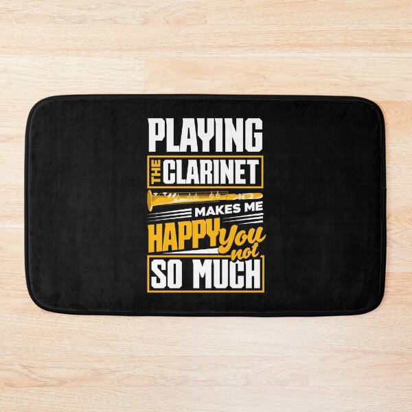 Item preview, Bass Clarinet Clarinetist Clarinet Player Makes Me Happy Pun designed and sold by ShopTheStyle.