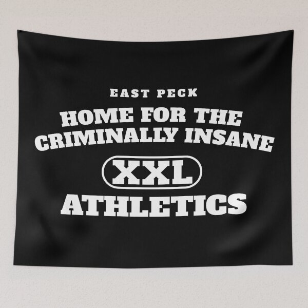 Item preview, East Peck Home For The Criminally Insane Athletics (White) [Roufxis-Rb] designed and sold by RoufXis.