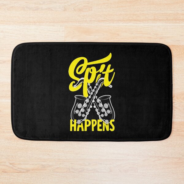 Item preview, Bass Clarinet Clarinetist Clarinet Player Spit Happens designed and sold by ShopTheStyle.