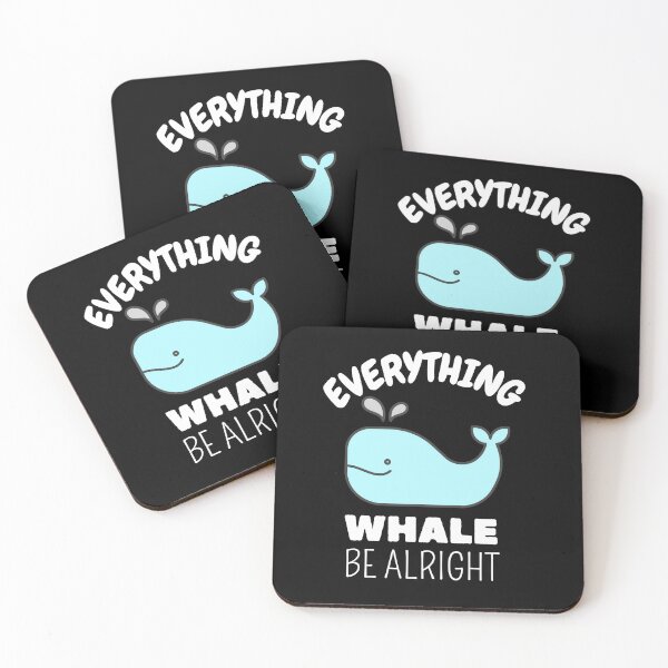 Item preview, Everything whale be alright designed and sold by Thetruemo.