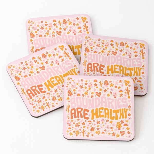 Item preview, Boundaries Are Healthy designed and sold by doodlebymeg.