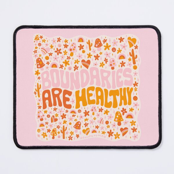 Item preview, Boundaries Are Healthy designed and sold by doodlebymeg.