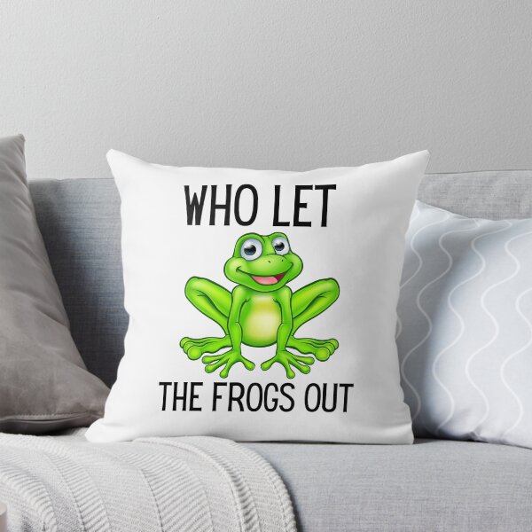 Item preview, Who Let The Frogs Out designed and sold by Chanchane Store.