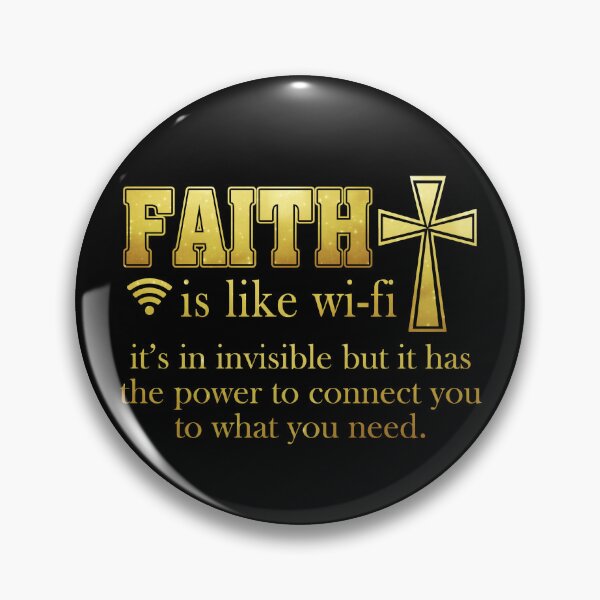 Item preview, Faith's Like Wifi Christian Pastoral Definition Religious  designed and sold by Stephen-Rotter.
