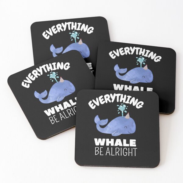 Item preview, Everything whale be alright designed and sold by Thetruemo.