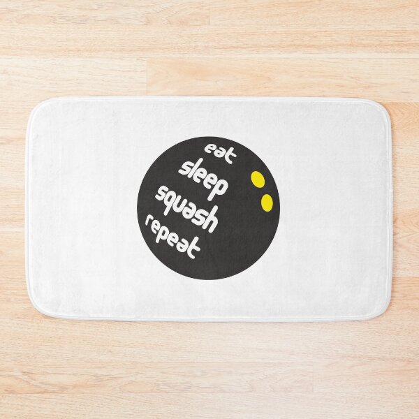 Item preview, eat sleep squash repeat designed and sold by goatboyjr.