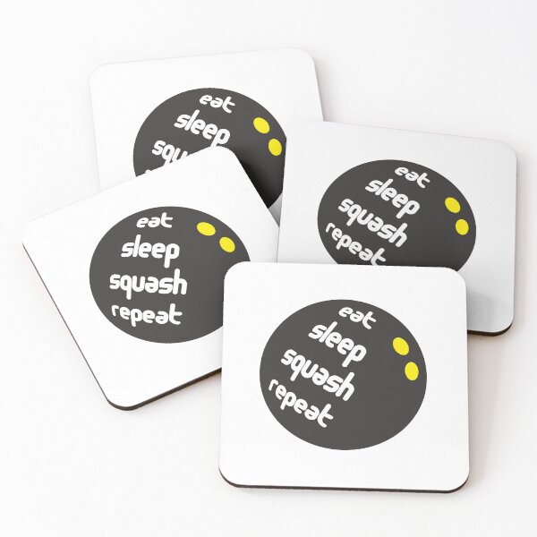 Item preview, eat sleep squash repeat designed and sold by goatboyjr.