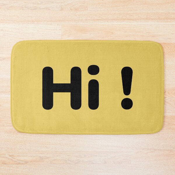 Item preview, Hi ! - Funny designed and sold by Heavdaiin.