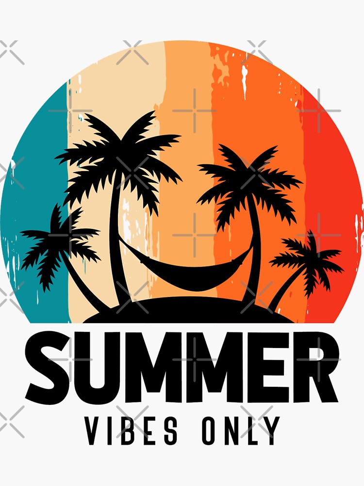 Summer Vibes Only Decal