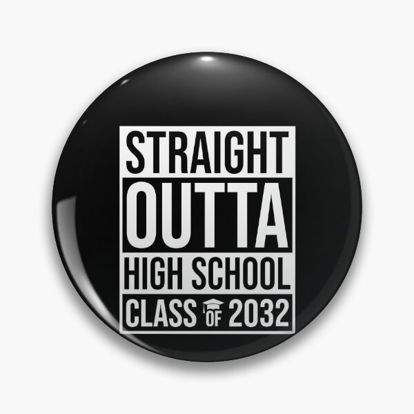 Item preview, Straight Outta High School Class Of 2032 Shirt, Senior 2032 Shirt, 2032 Graduation Shirt, High School Graduation Tee, Graduate Class Of 2032 designed and sold by aymob.