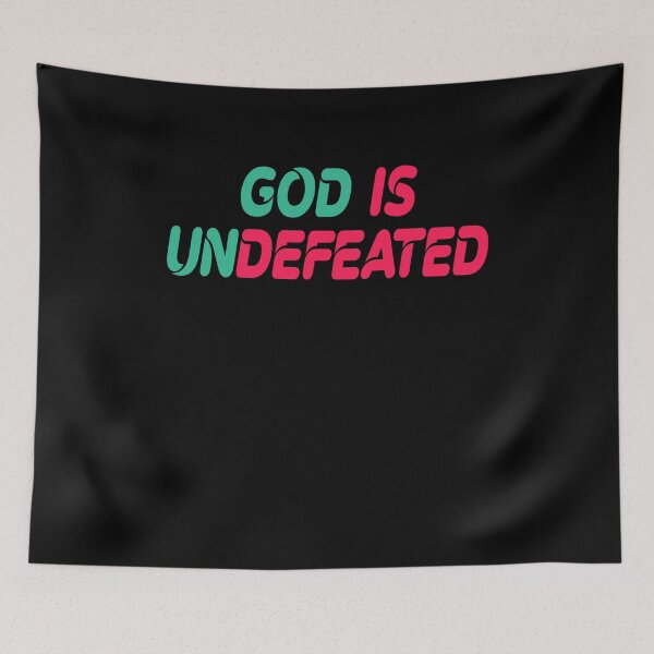 Item preview, GOD IS UNDEFEATED designed and sold by ClothingTX3.