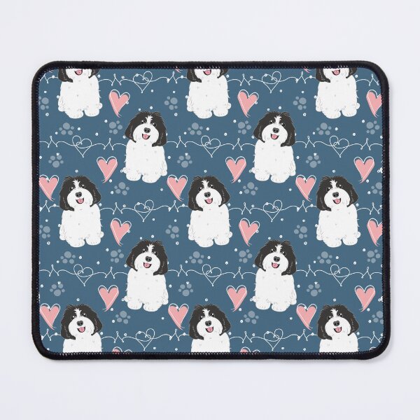 Item preview, LOVE Black White Havanese Dog designed and sold by Lulupainting.