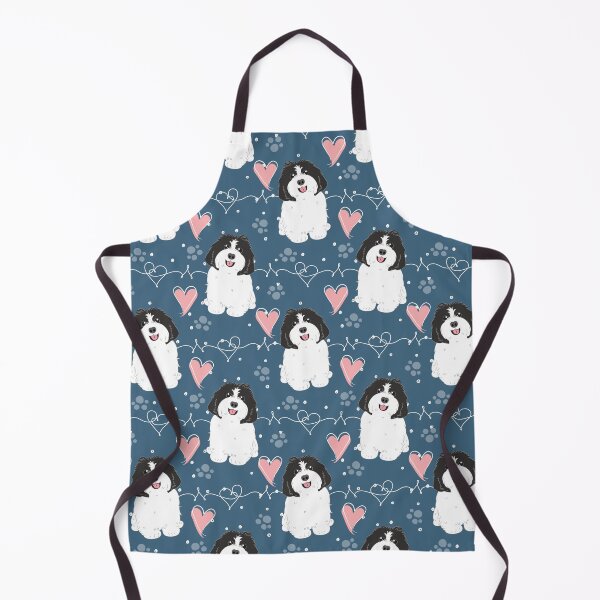 Item preview, LOVE Black White Havanese Dog designed and sold by Lulupainting.