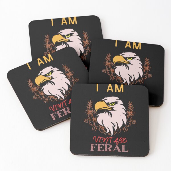 Item preview, I Am Vintage Feral Eagle designed and sold by SolSel ⭐⭐⭐⭐⭐.