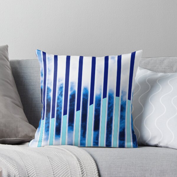 Item preview, BLUE AND WHITE VERTICAL STRIPED - RELAXING ELEVATION SENSATIONS. designed and sold by Ralek.