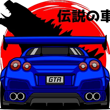 Artwork thumbnail, Blue R 35 Rear by goldentuners
