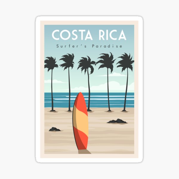 Item preview, Costa Rica surf beach designed and sold by chrlalexandru.