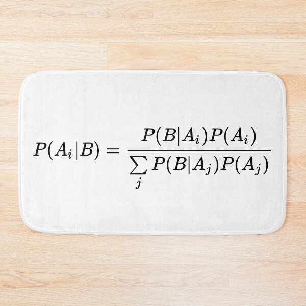 Item preview, bayes theorem of probability theory, extended form designed and sold by NoetherSym.