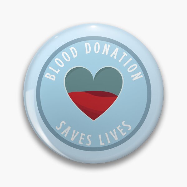 Item preview, Blood Donation Saves Lives Blue designed and sold by Absolute-Garlic.