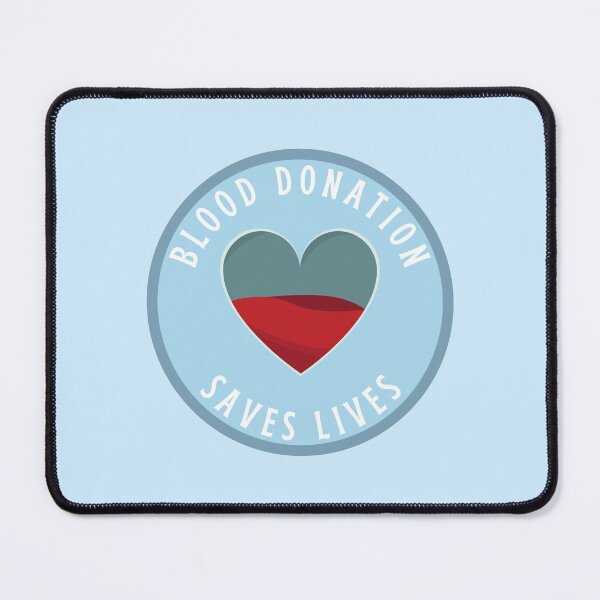 Item preview, Blood Donation Saves Lives Blue designed and sold by Absolute-Garlic.