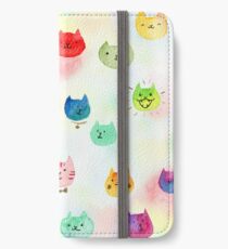 Cat confetti iPhone Wallet/Case/Skin