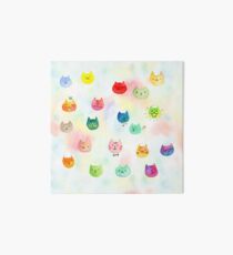 Cat confetti Art Board