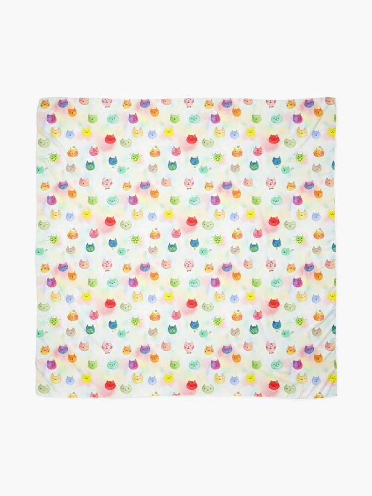 Alternate view of Cat confetti Scarf
