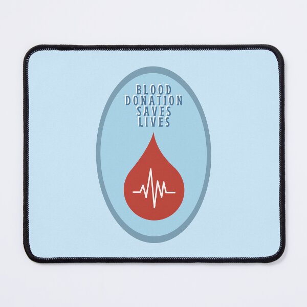 Item preview, Blood Donation Saves Lives Blue designed and sold by Absolute-Garlic.