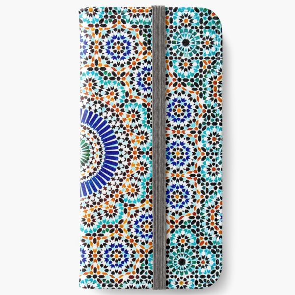 Persian Ceramic Design 55 iPhone Wallet