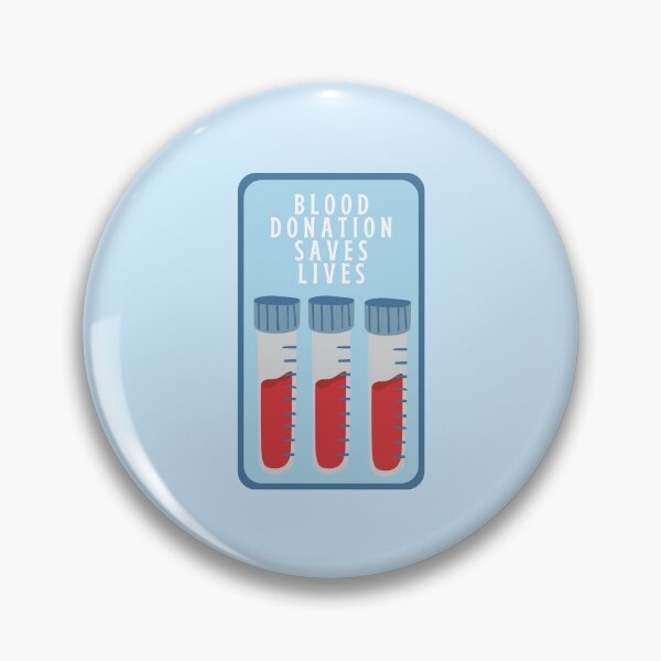 Item preview, Blood Donation Saves Lives Blue designed and sold by Absolute-Garlic.