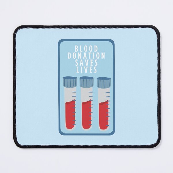 Item preview, Blood Donation Saves Lives Blue designed and sold by Absolute-Garlic.