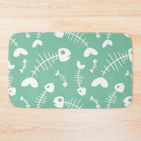 Item preview, Fish skeleton pattern designed and sold by agrapedesign.