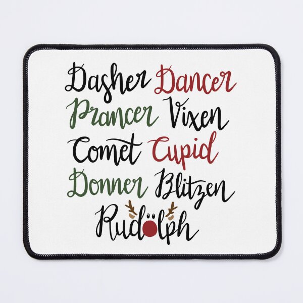 Item preview, Reindeer Names designed and sold by MakeMerry.