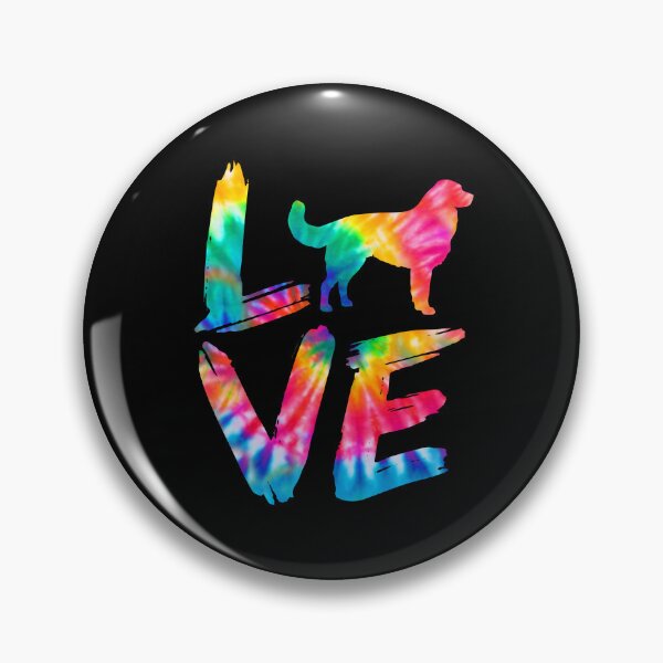 Item preview, Akbash Dog Love Tie Dye Design designed and sold by rafaeltto.