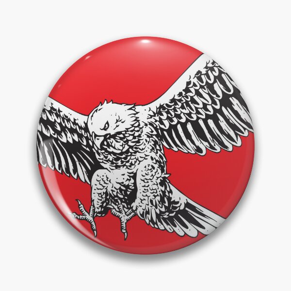 Item preview, Eagle Japanese Red Sun Flying Freedom Bird designed and sold by BakaOutfit.