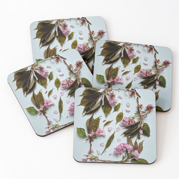 Item preview, Cherry tree petals, leaves and branches designed and sold by S-and-W-4ever.