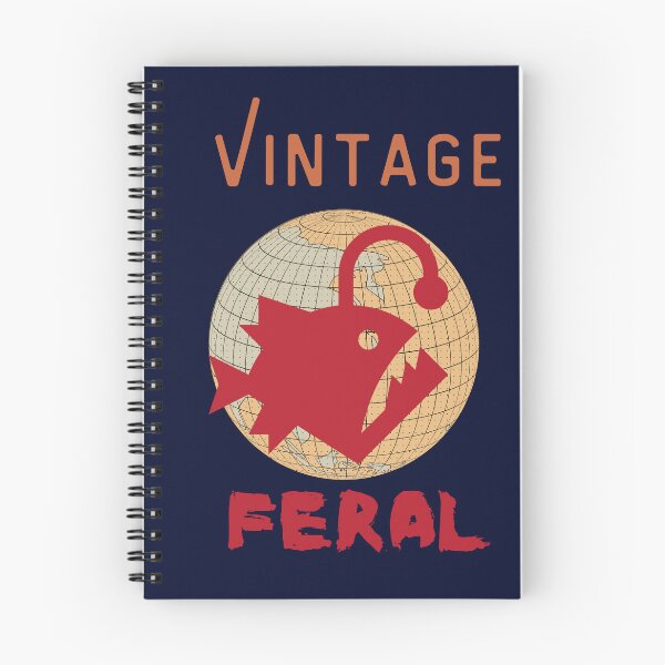 Item preview, Vintage Feral Angler Fish, I Am Feral Vintage Moon, designed and sold by SolSel ⭐⭐⭐⭐⭐.