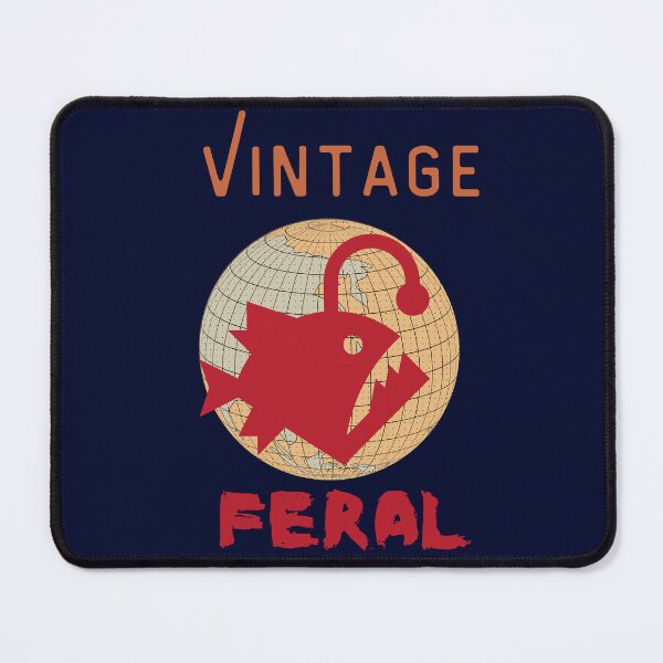 Item preview, Vintage Feral Angler Fish, I Am Feral Vintage Moon, designed and sold by SolSel ⭐⭐⭐⭐⭐.