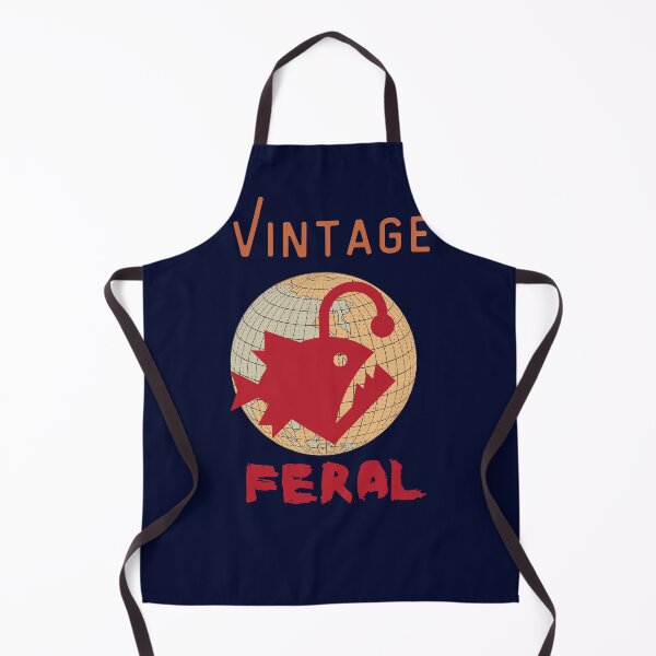 Item preview, Vintage Feral Angler Fish, I Am Feral Vintage Moon, designed and sold by SolSel ⭐⭐⭐⭐⭐.