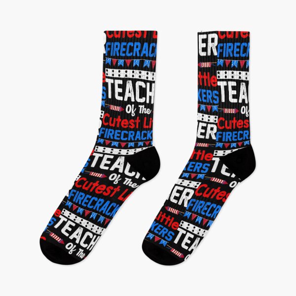 Item preview, Teacher Of The Cutest Little Firecracker 4th of July Party designed and sold by haselshirt.