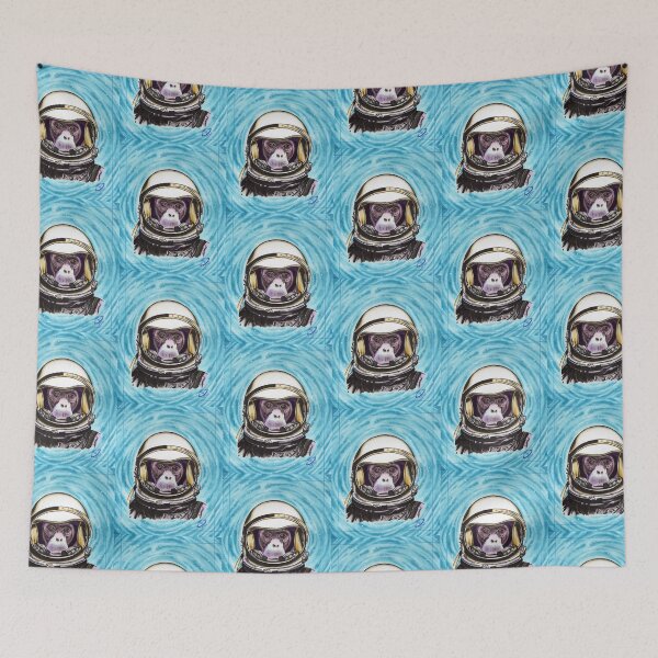 Item preview, Space Monkey - Art By Kev G designed and sold by ArtByKevG.