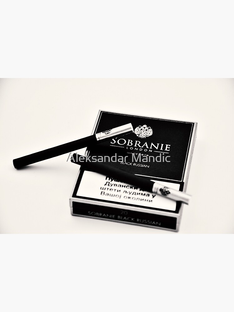 sobranie cigarettes black russian