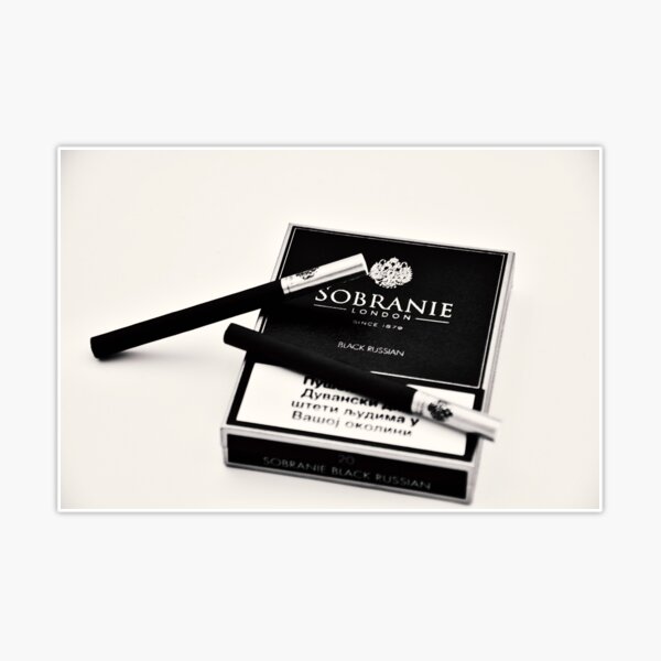 sobranie electronic cigarette Sobranie, black Russian