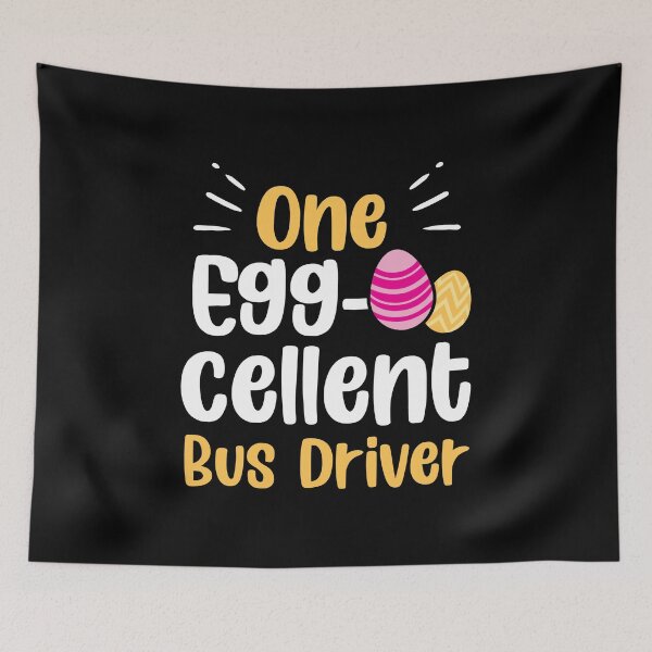 Item preview, One Egg-cellent Bus Driver Mens Cute Easter Day designed and sold by haselshirt.
