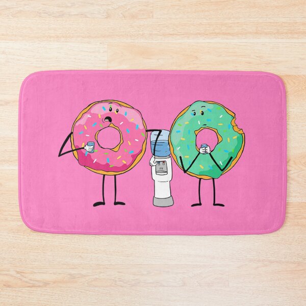 Donut Chat Bath Mat